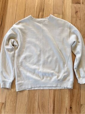 Zara Kids crewneck sweatshirt size 13-14 Youth XL cream pullover